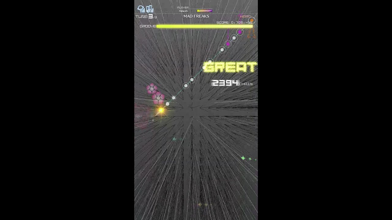 MAD FREAKS [HARD] FULL CHAIN 【GROOVE COASTER 3EX】