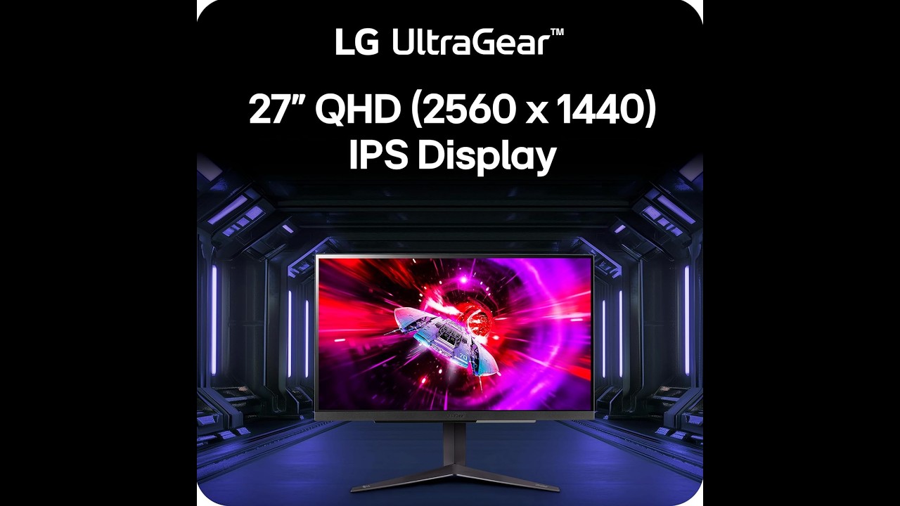 LG UltraGear 27GR83Q B Review – 27” QHD 240Hz IPS Gaming Monitor  1ms, G Sync & FreeSync