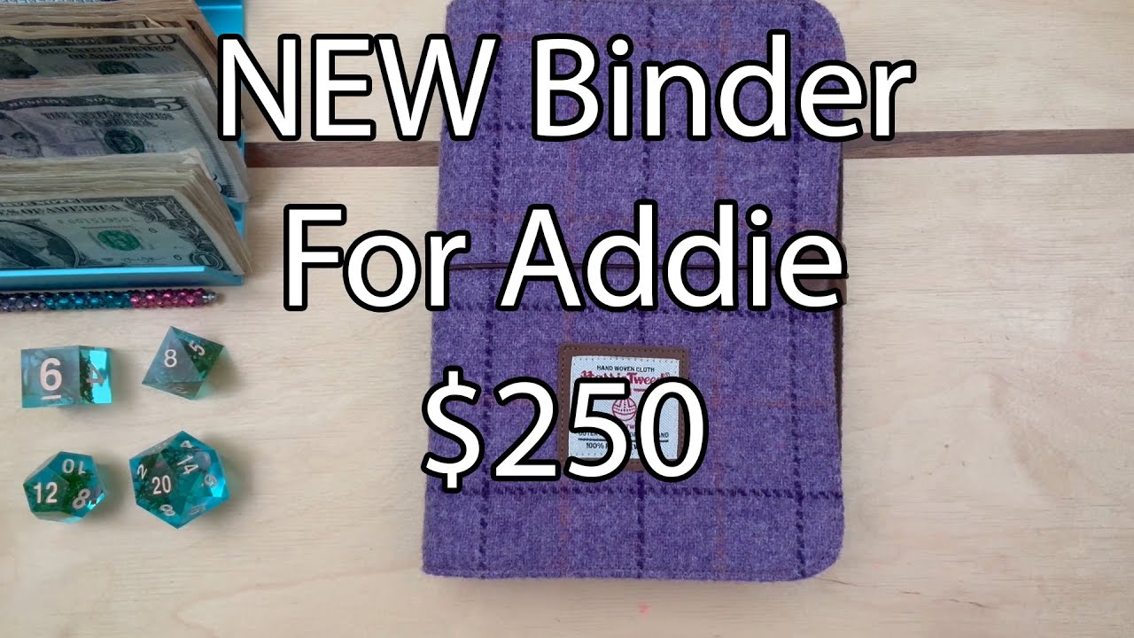 **NEW** Binder For Addie! | Cash Stuffing | Savings Challenges | $250 | College Graduation Gift