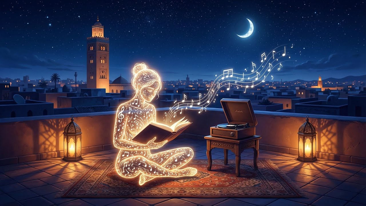 Moroccan Desert Lofi 🐪 Relaxing Arabic Beats for Study & Focus (Oud & Ney)
