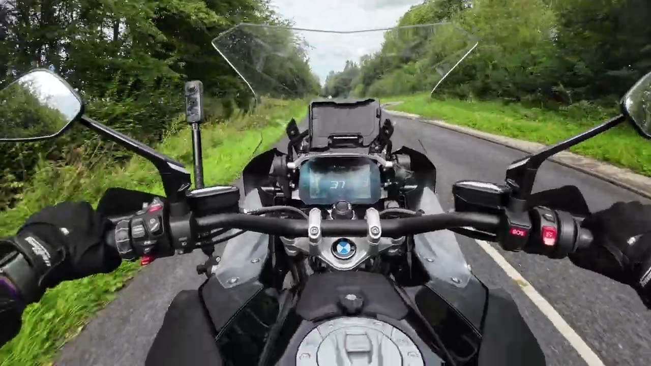 2023 BMW R1250 GSA POV | raw engine sounds |