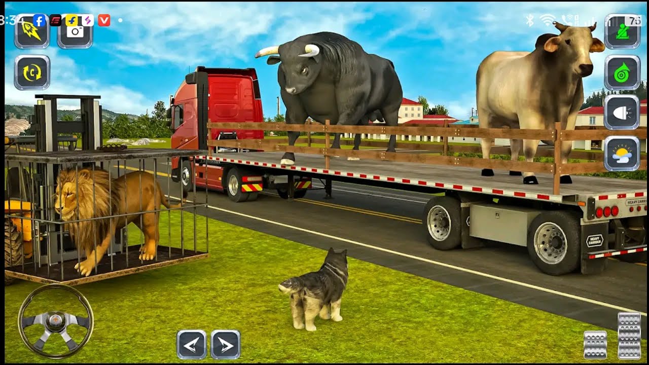 Real Animal Transport Simulator 🚚 | Wild & Farm Animals Cargo Mode