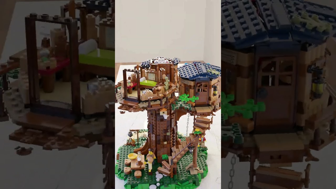 Lego Ideas Tree House 21318 - Speed Build