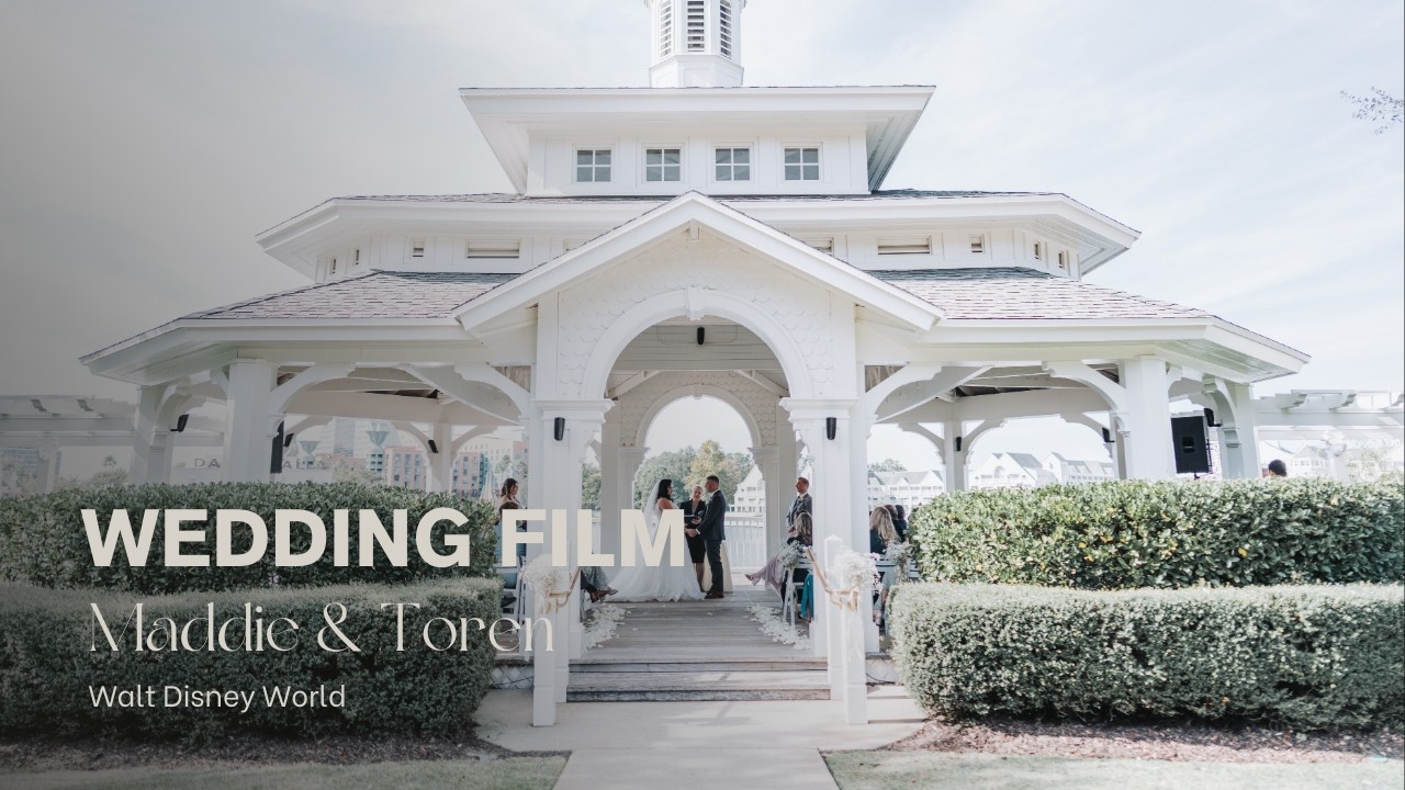 Sea Breeze Point Ceremony at Disney's Boardwalk Resort | Maddie & Toren's Disney Wedding Film