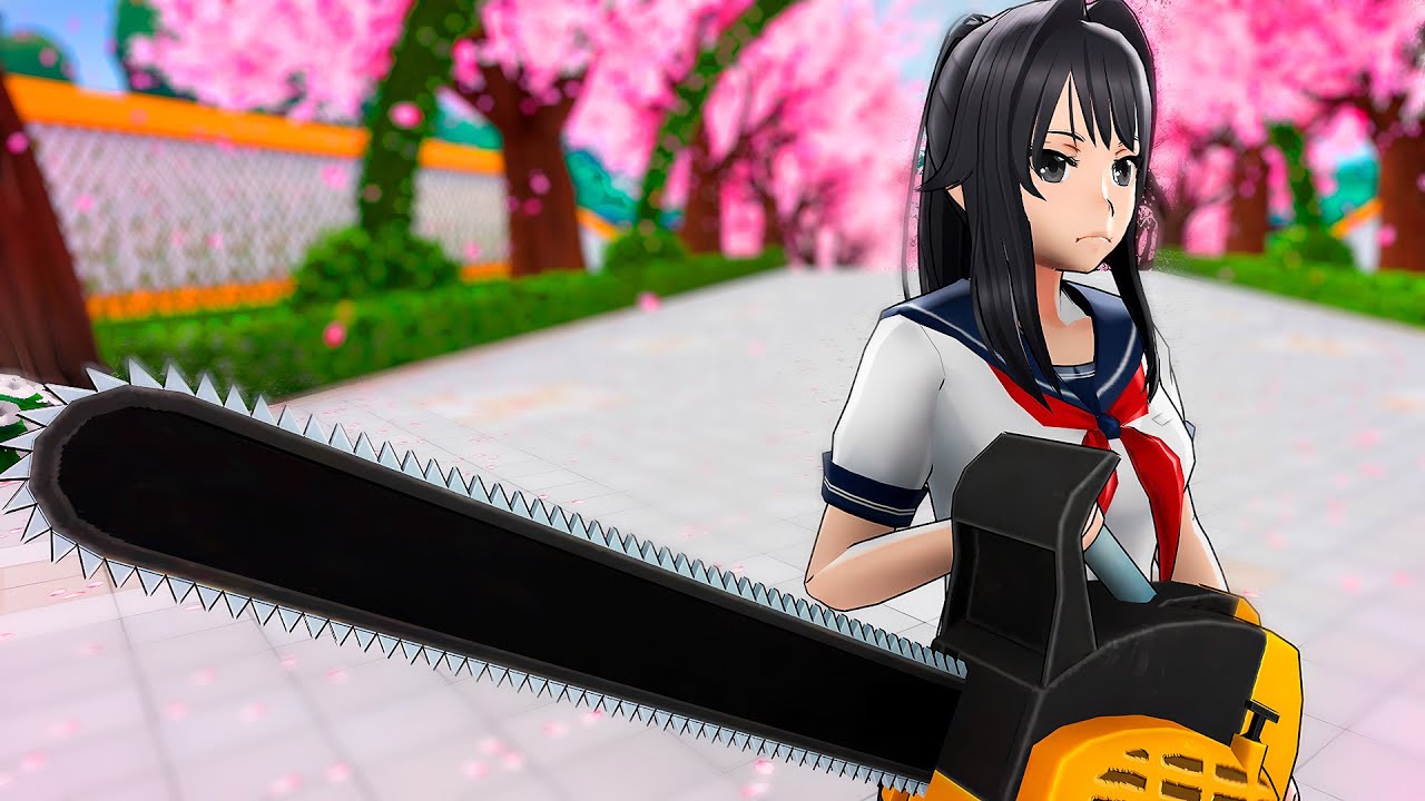 ¡La MOTOSIERRA está aquí y es una LOCURA! - Yandere Simulator (ACTUALIZACION)