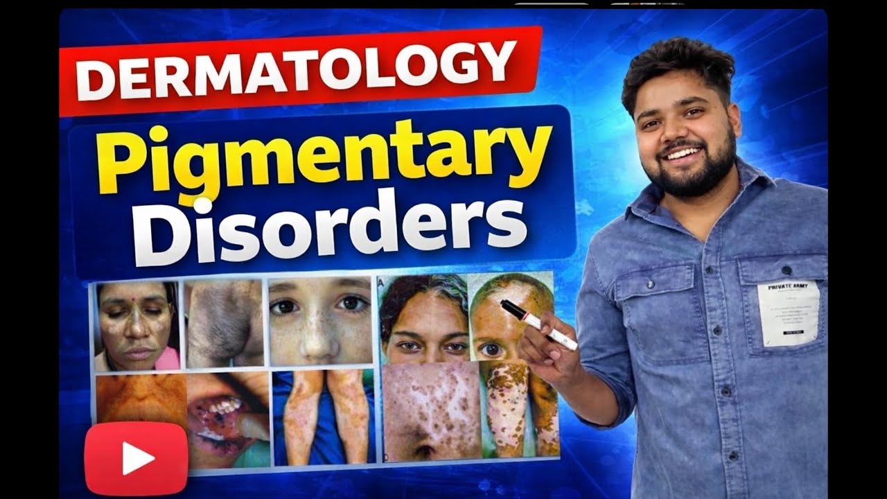Pigmentary disorder @ Dermatology# Vitiligo / Becker nevus# Ini cet