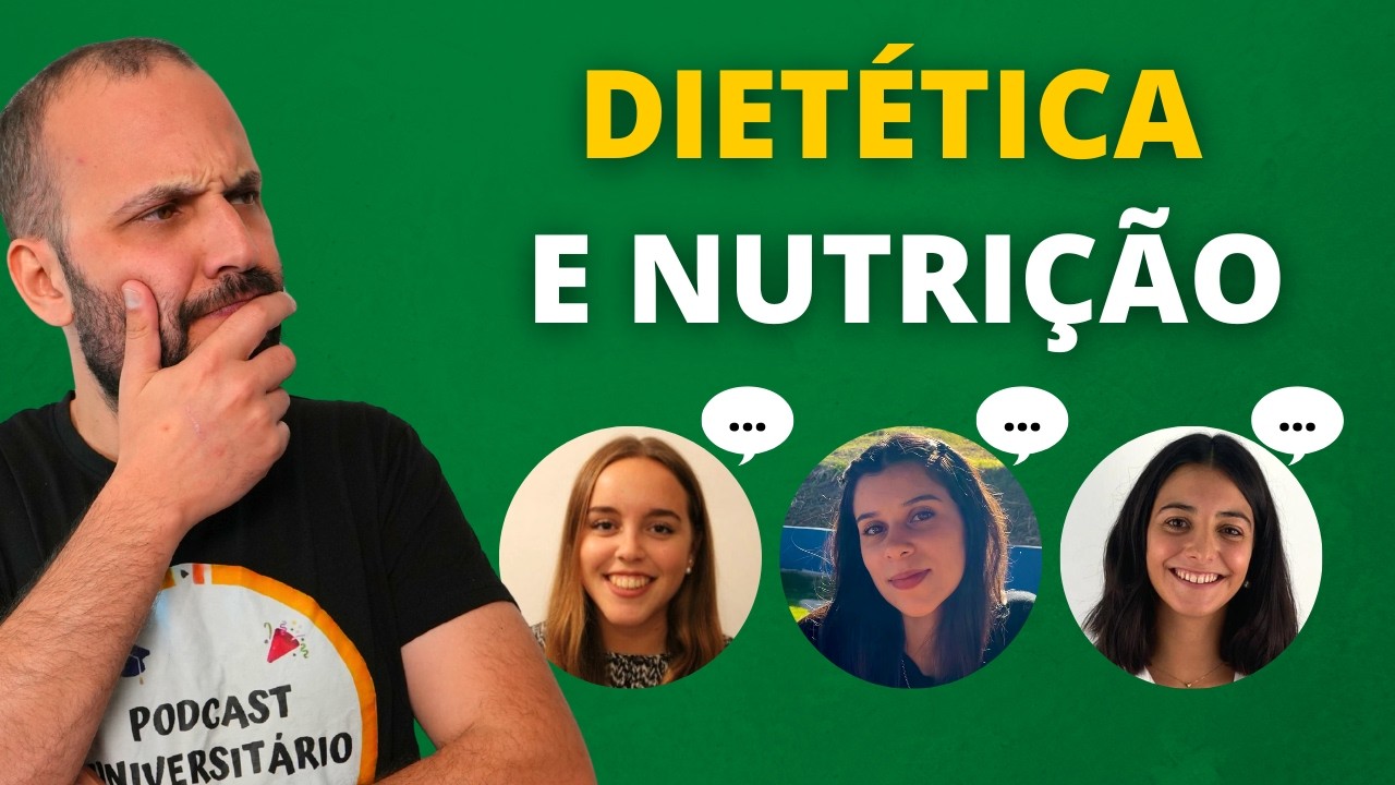 VOU AJUDAR PESSOAS A EMAGRECER? 🥕 Licenciatura Dietética e Nutrição | Podcast Universitário Ep.119