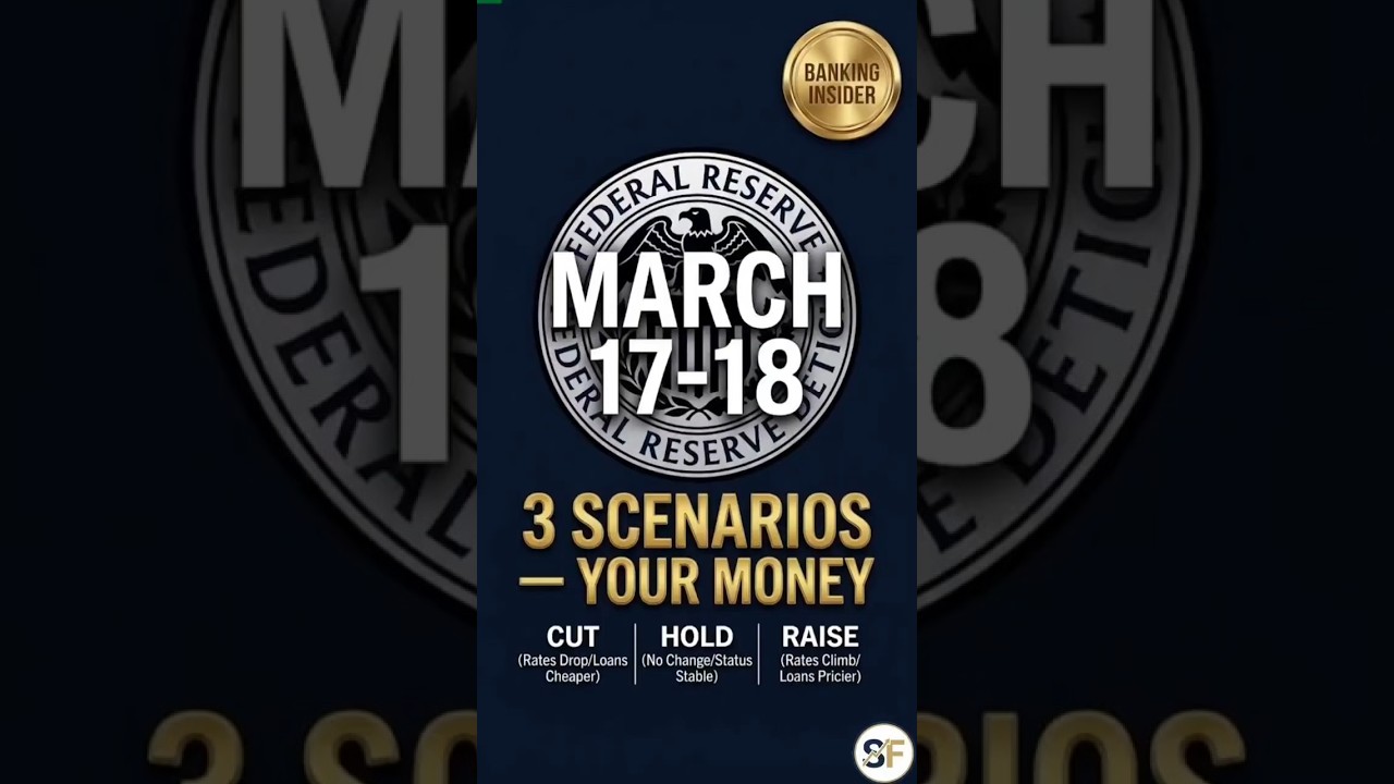 Fed Meeting March 17-18: Every Outcome and What It Means for YOUR Money