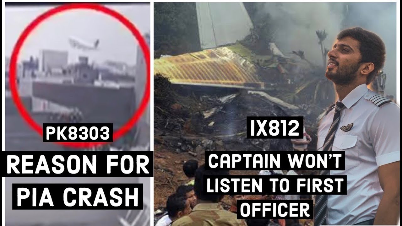 PIA CRASH FOOTAGE + WHAT HAPPENS WHEN CAPTAIN DOESN'T LISTEN TO FIRST OFFICER l COCKPIT STORIES EP 8