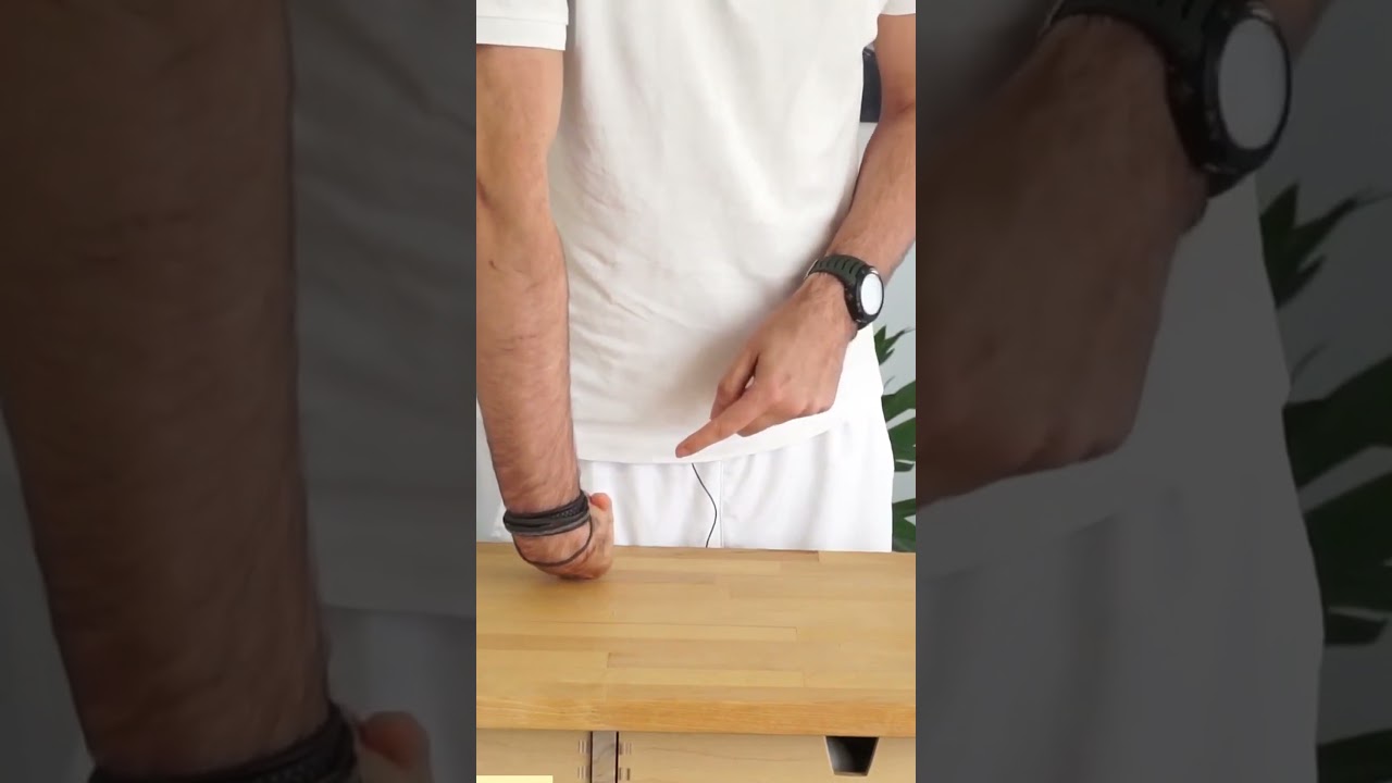 Mausarm & Tennisellenbogen loswerden: So f&uuml;hrst Du die &Uuml;bung richtig aus!