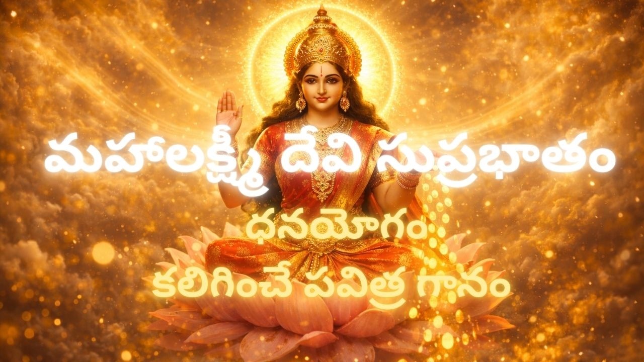 Mahalakshmi Suprabhatam | Wealth & Prosperity Song | Divine Lakshmi Blessings | hArathI