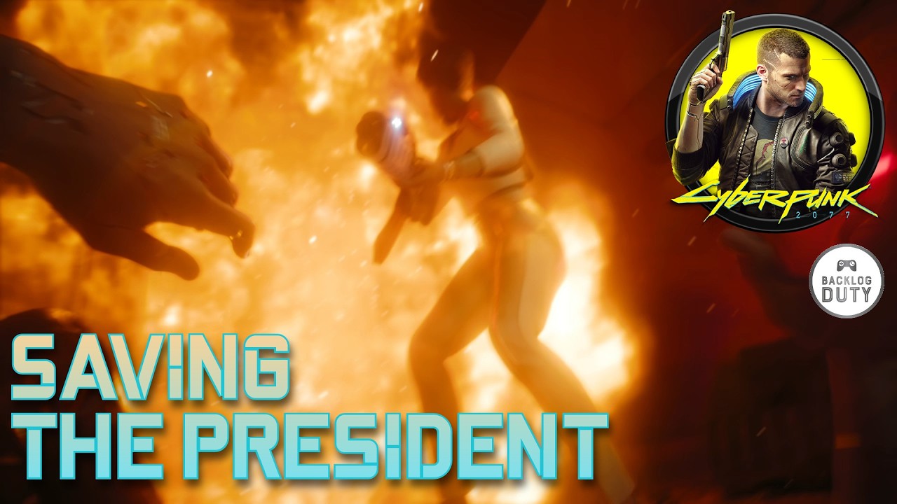Cyberpunk 2077 P54 Saving the President