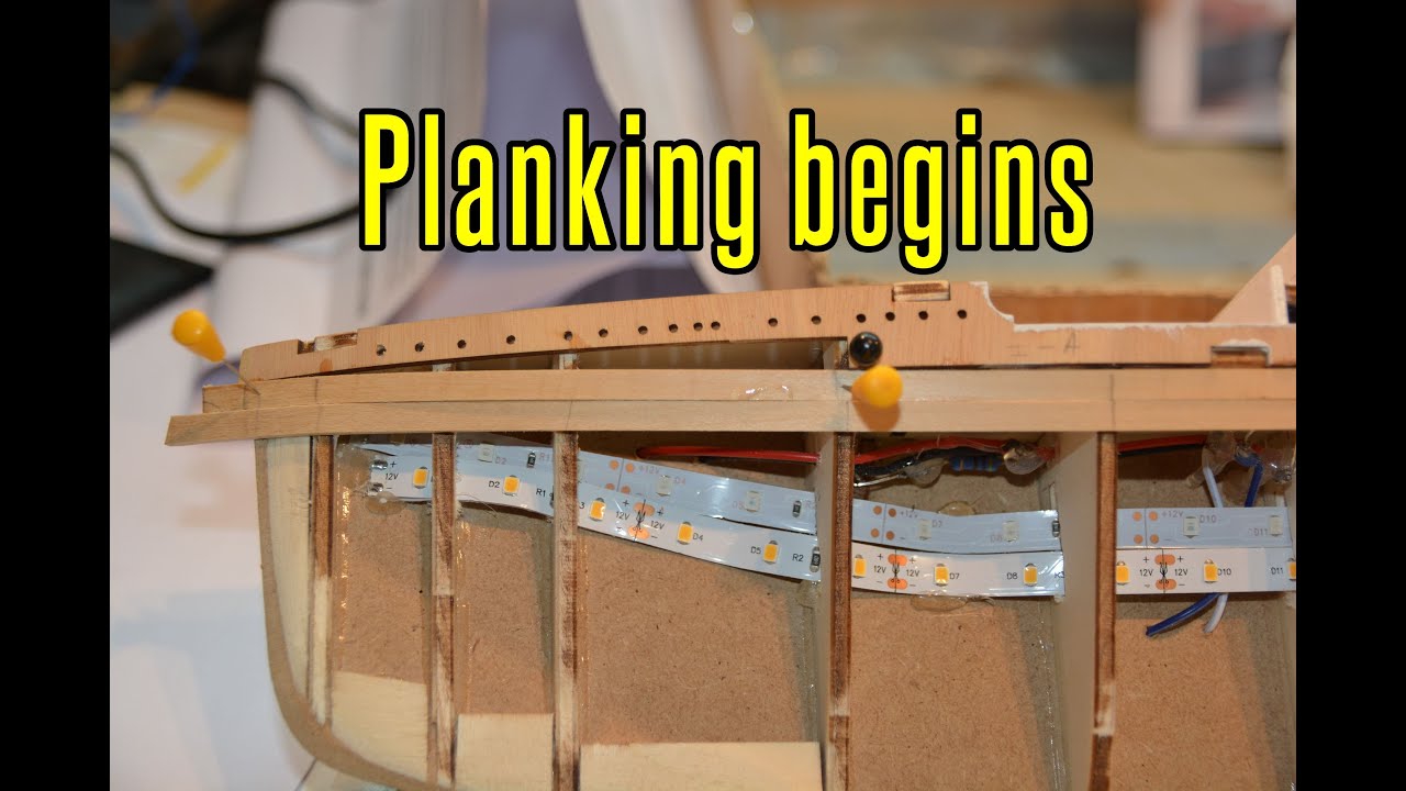 RMS Titanic - part 10 Planking Begins