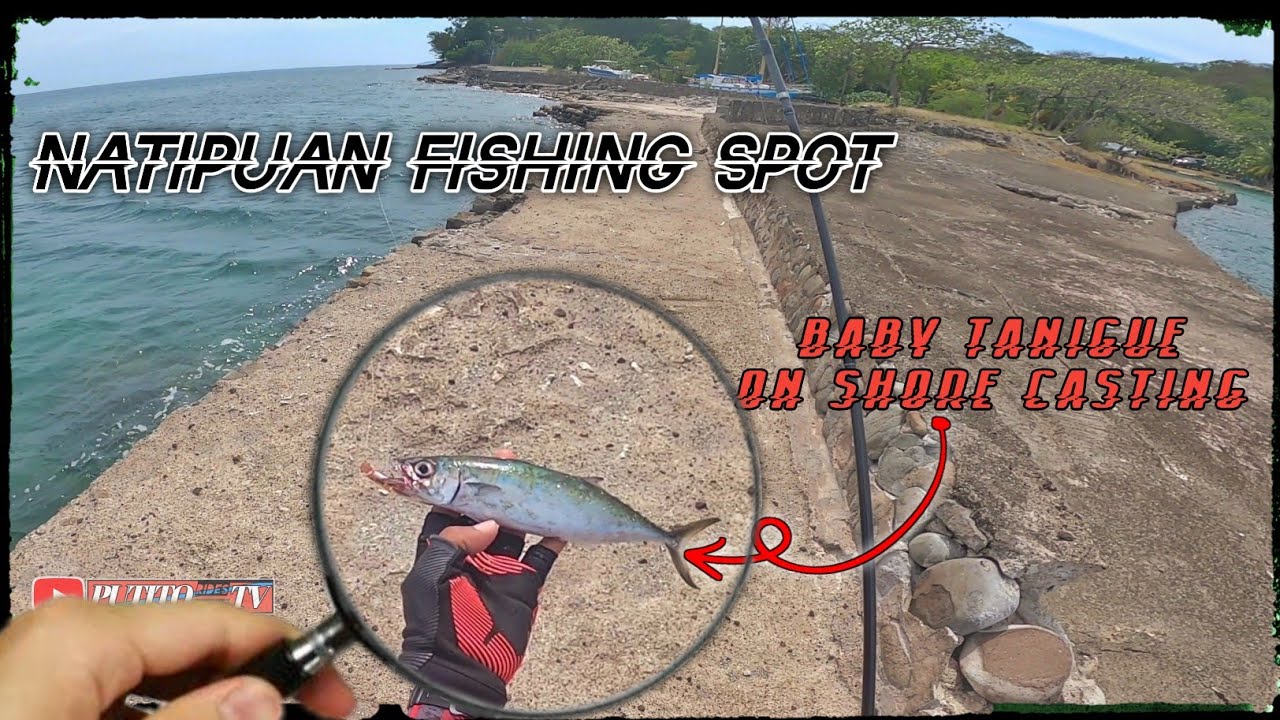 UL Ep. 20 Baby Tanigue On Shore Casting | Natipuan Fishing Spot