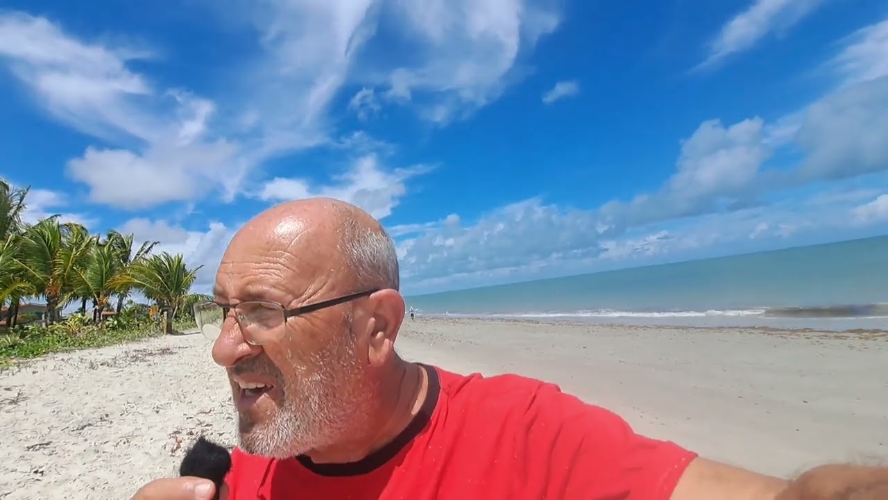 Praia do FORTE em Itamaracá é limpa não tem barraca nem som de carro