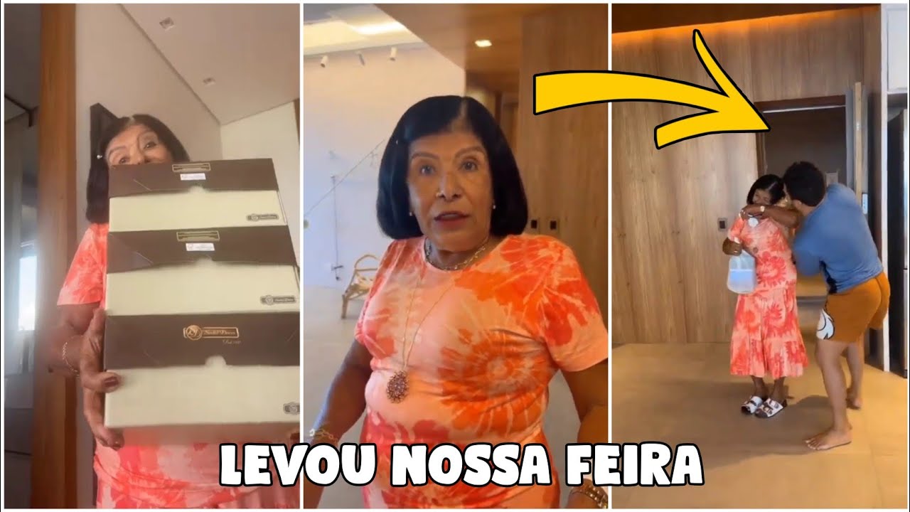 Maria Maia vai embora e leva as compras de Carlinhos e Lucas