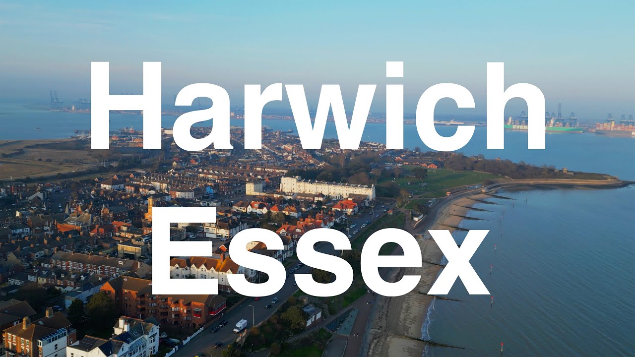 Harwich Essex By Drone 4K