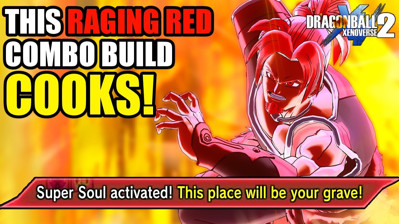 THIS INSANE RAGING RED SSG BUILD IS ABSOLUTELY BROKEN!-DRAGONBALL XENOVERSE 2