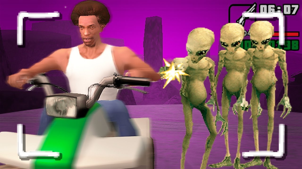 Hunting ALIENS in San Andreas (Las Venturas)