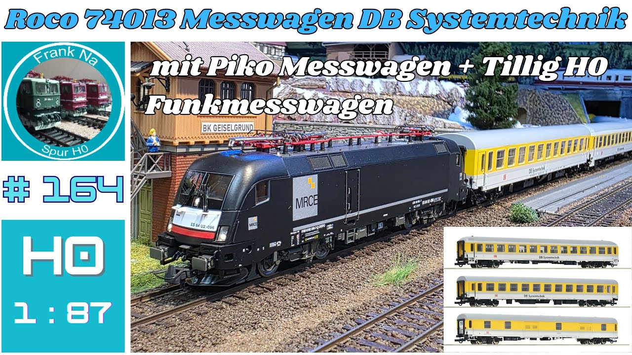 Roco 74013 Messzug Systemtechnik - Neu 2025