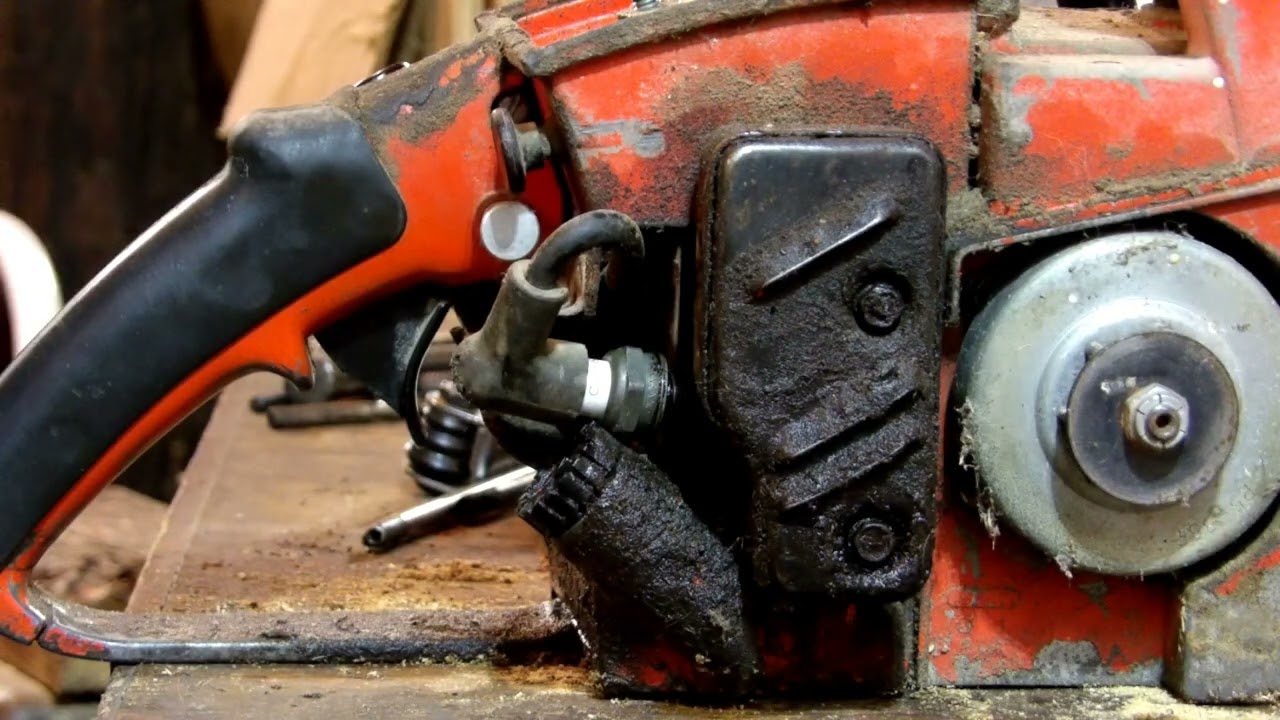 Getting an old Remington SL9 chainsaw running again Part - 1
