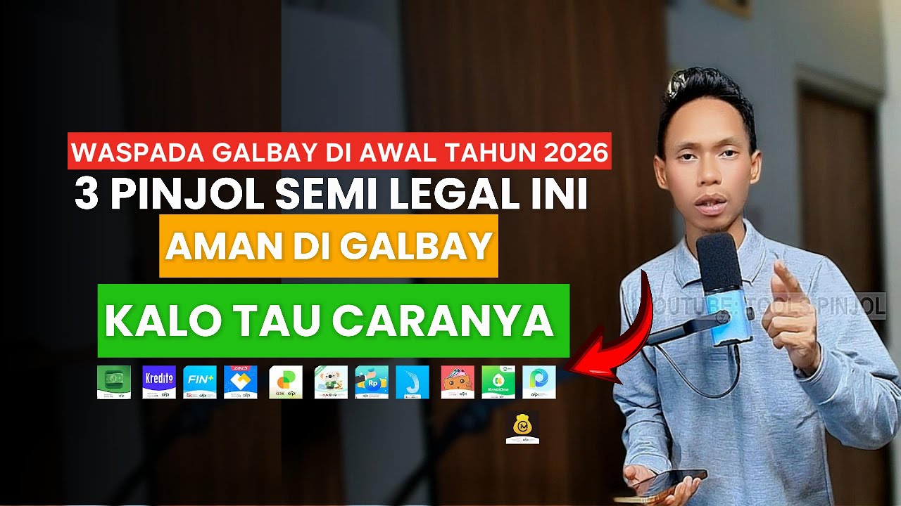 WASPADA 2026! 3 Pinjol Semi Legal Ini Aman Galbay Kalo Tau Caranya