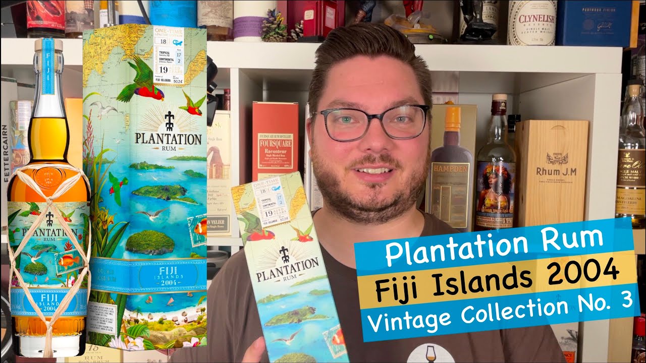 Plantation Fiji 2004 19 Jahre Vintage Collection No. 3 Verkostungsvideo #rumverkostung #plantation