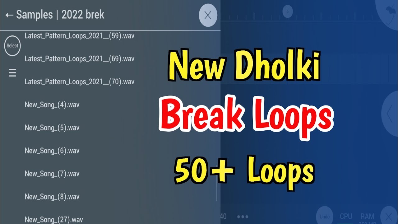 new dholki break loops free download || musical sunny