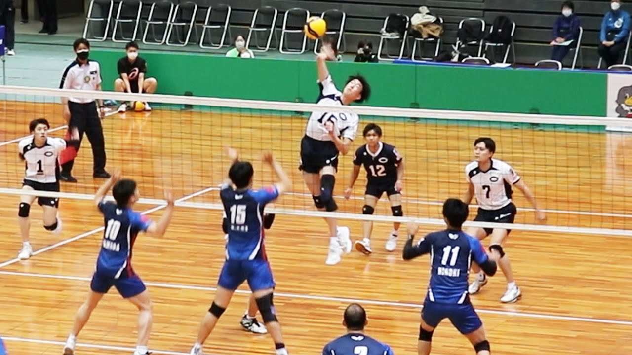 【2022黒鷲旗バレー】中央大学 vs 大分三好ヴァイセアドラー　第１セット ＜全日本男女選抜バレーボール大会＞