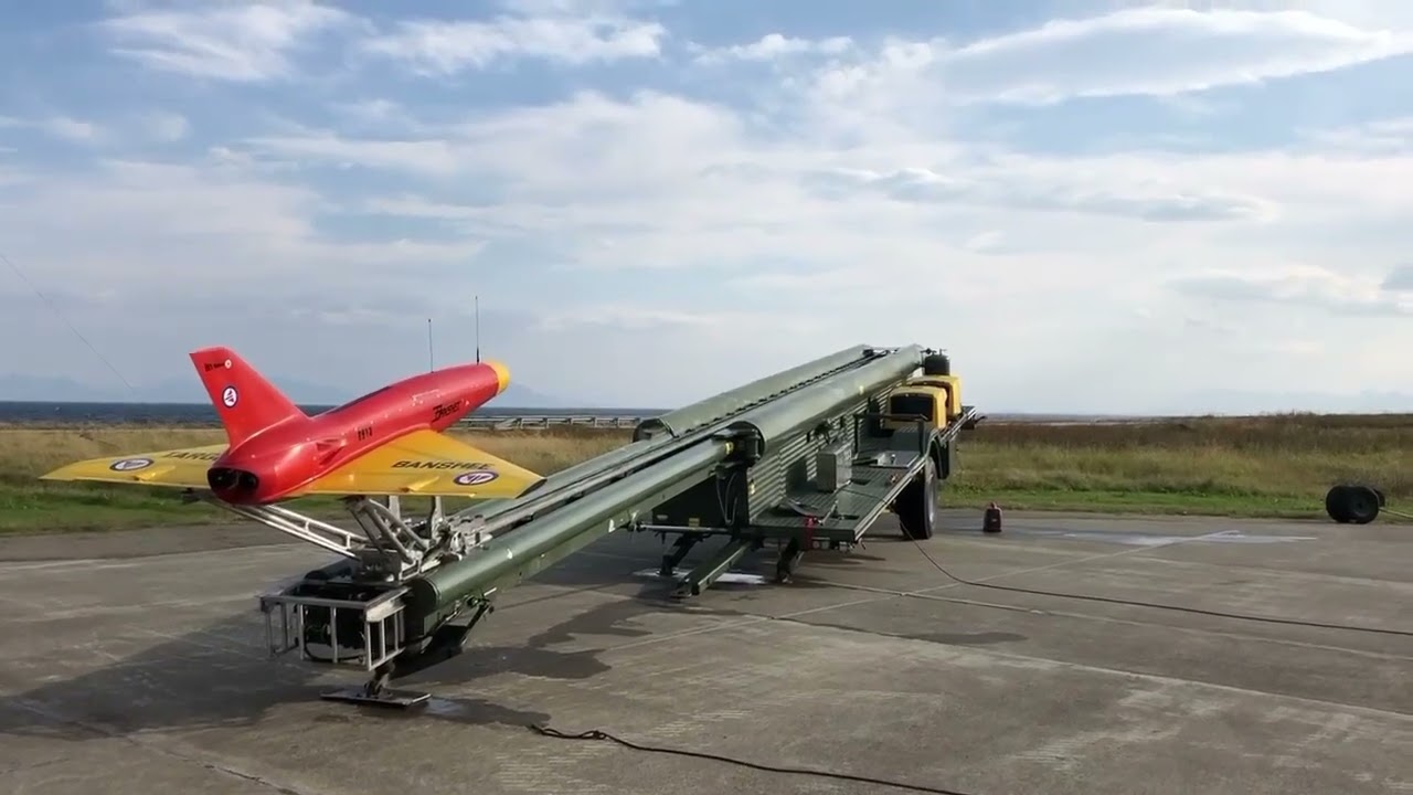 JB OKT Defence Targetdrone launch