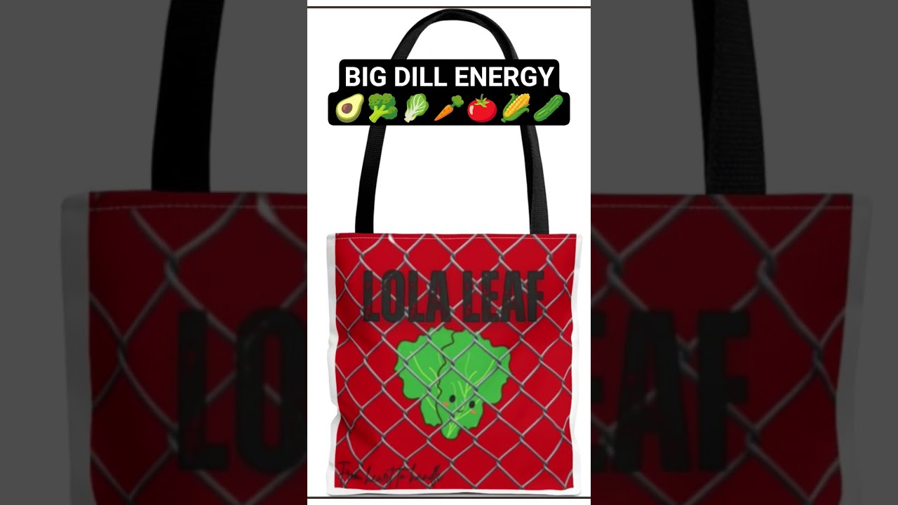 #FarmersMarketStyle #GroceryBag #ReusableTote #BigDillEnergy #PolyTote #FunBag #FoodieStyle