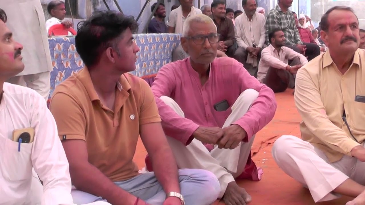 Jaingara holi milan samaroh jikadi bhajan Gayak Mahaveer chahar 🙏🙏