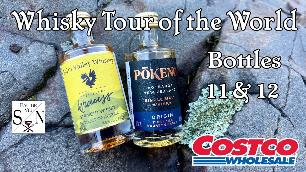 Whisky Tour of the World. Bottles 11 & 12. Austria & New Zealand: Krauss & Pokeno