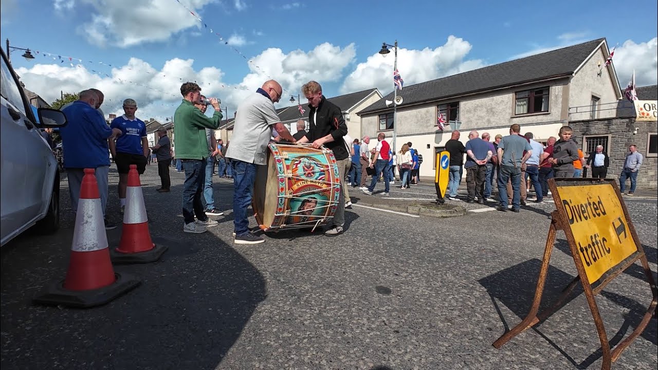 The World's Largest Lambeg Drum Festival  - Part Two, We Walk Around Markethill 26th July 2025