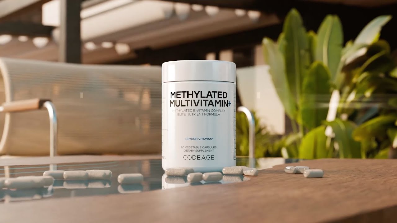 Methylated Multivitamin+ With CoQ10, Dim, Magnesium & Probiotics - Codeage
