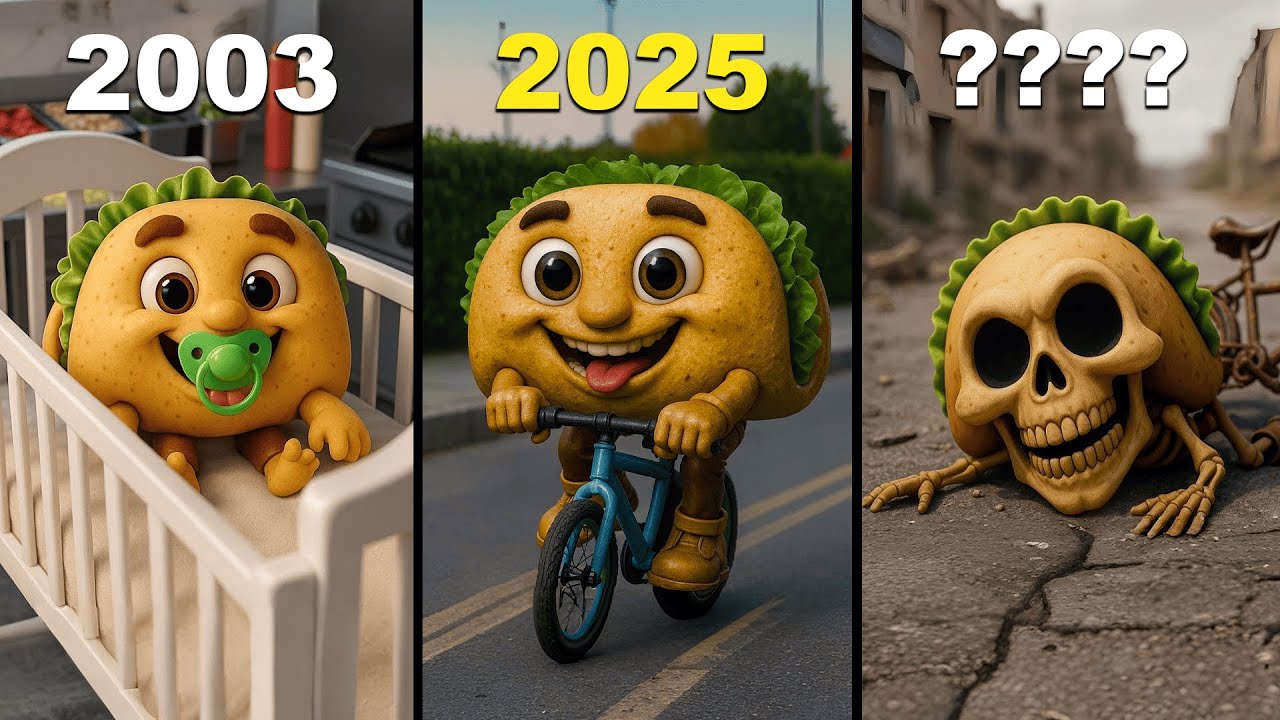 Evolution of Tacorita Bicicleta - Italian Brainrot