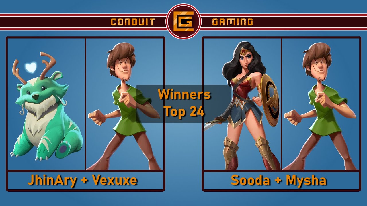 JhinAry (Reindog) + Vexuxe (Shaggy) vs Sooda (WW) + Mysha (Shaggy) - [Winners Top 24 ]
