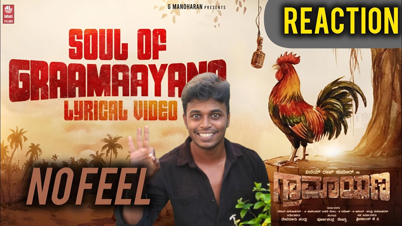 Soul of Graamaayana Lyrical Video reaction | Graamaayana|Vinay Rajkumar,Megha Shetty|PT