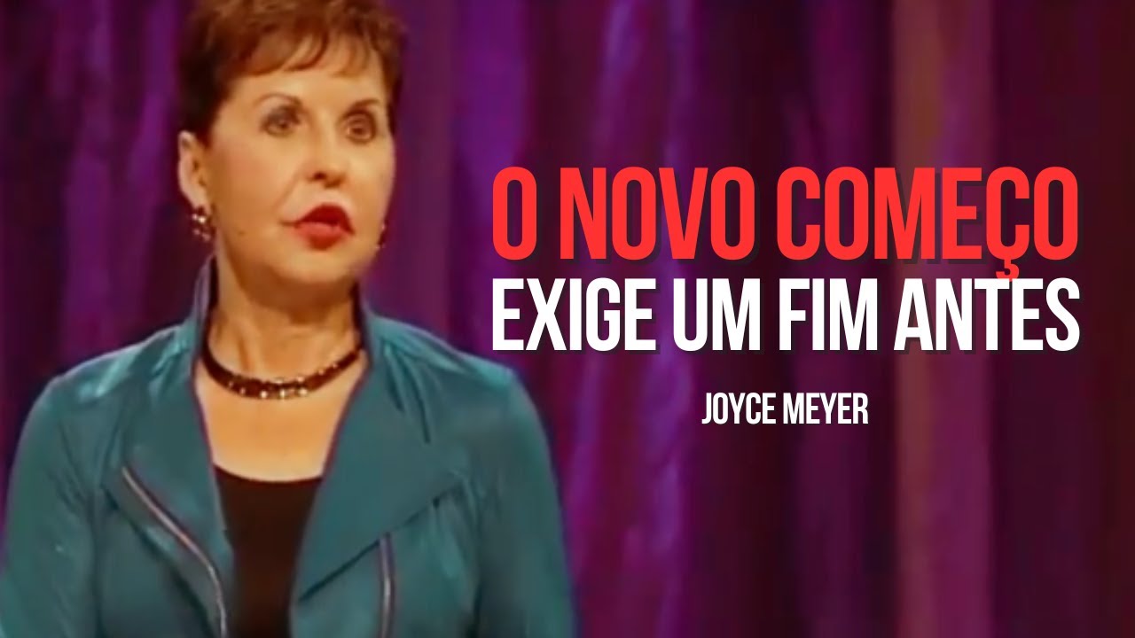 DEUS JÁ MUDOU A ESTAÇÃO! VOCÊ QUE AINDA NÃO PERCEBEU | Joyce Meyer