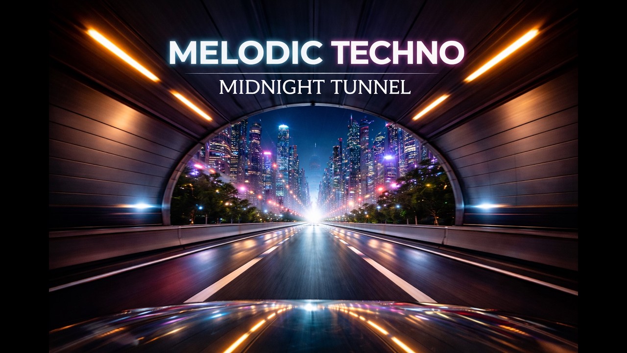 Night Drive Melodic Techno Vol. 15 | Midnight Tunnel – Deep Focus Mix