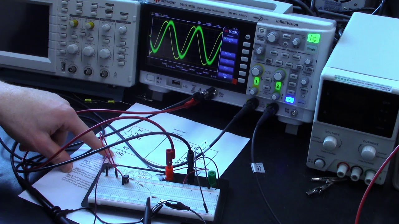 Electronics Lab #5: AC Power and Power Factor Correction