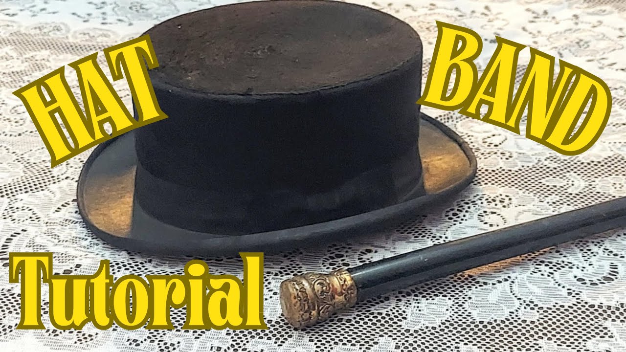 How You Can Make a New Ribbon Hatband for Your Hat