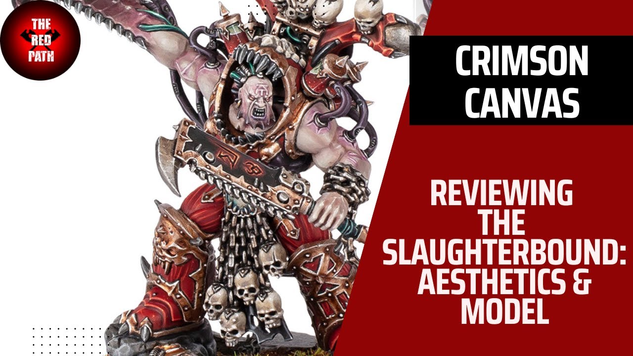 New Slaughterbound Miniature! The Red Path Reviews!
