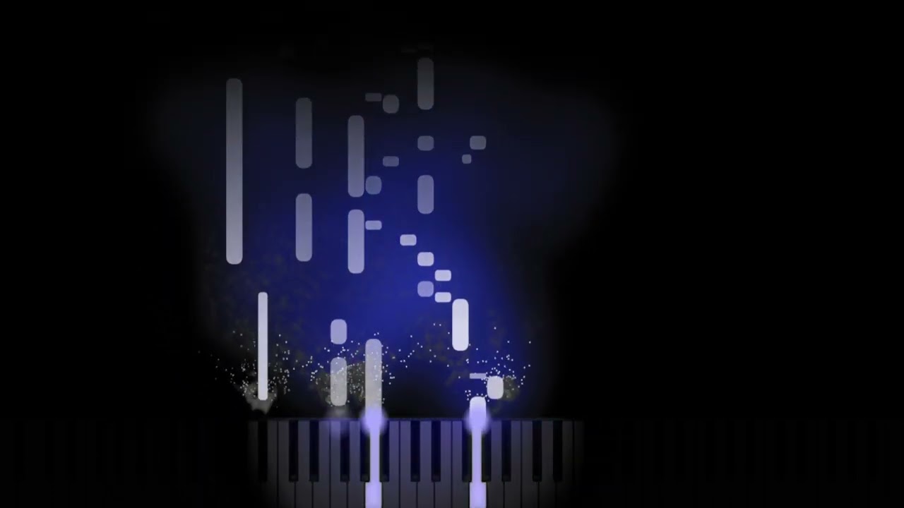 My Improvisation on The Ravel VST (Steinway B Grand Piano) with New Visualization Effect