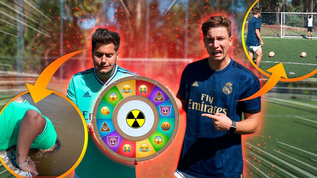 FUTEBOL DE ROLETA COM OS PIORES CASTIGOS DO MUNDO!!