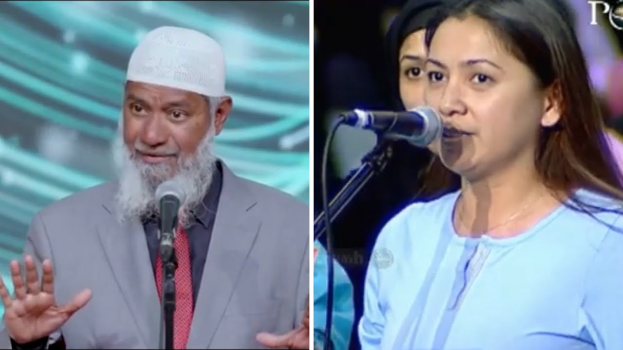 Cette Chrétienne lit le Coran, elle doute… puis pose la question sur Muhammad ﷺ… Dr Zakir Naik