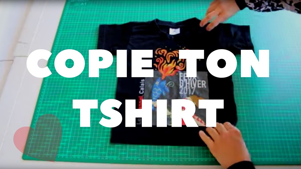 Tuto couture facile : un T-shirt sans patron (adulte et enfant)