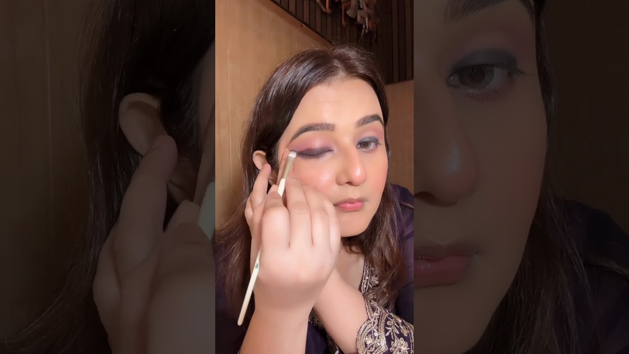 Festive Glam makeup look