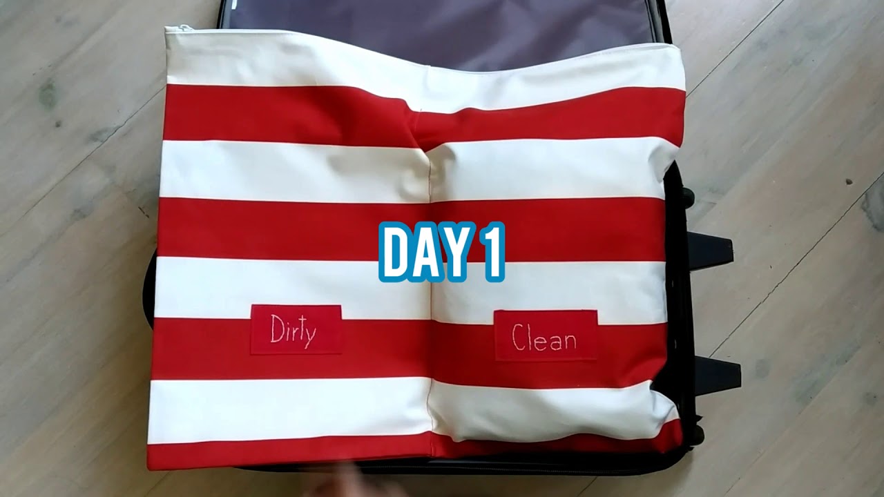 Travel tips! How to pack dirty clothes while traveling? Travel accessories.