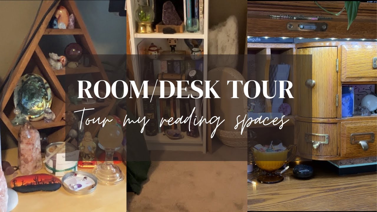 Desk Tour // Tarot Reading Space Tour